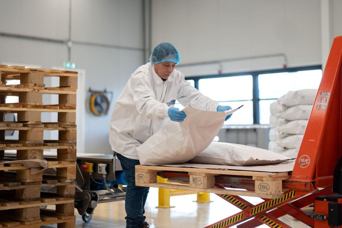 Packing in our production facility