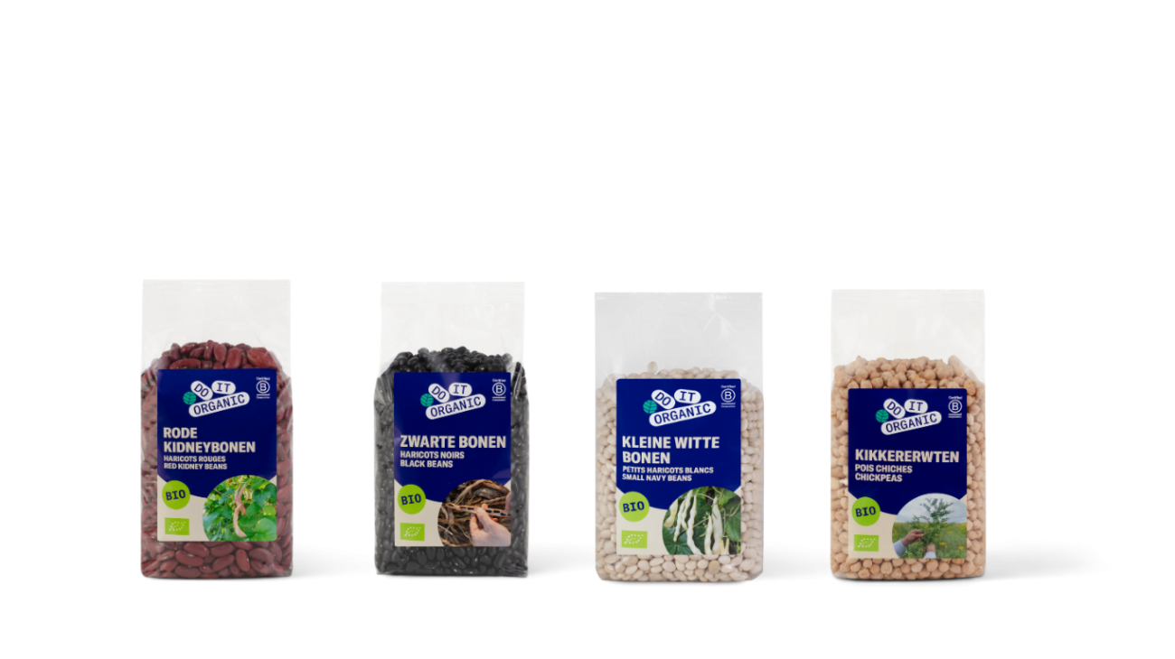 DO IT Organic beans and peas