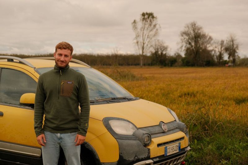 Organic farmer Giuseppe