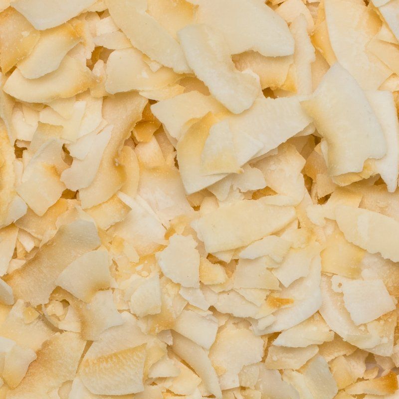 Coconut chips half toasted org. 10kg