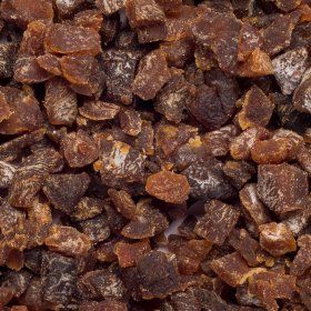 Apricots chopped 5x7 mm org. 10 kg