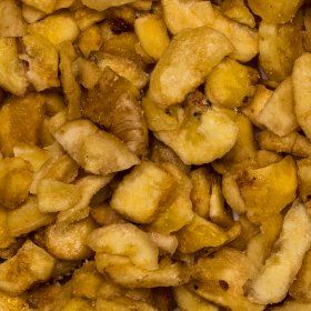 Banana chips  broken sweetened org. 8,2 kg 