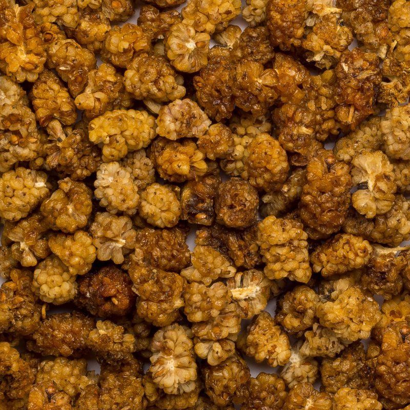 Mulberries dried white org. 10 kg
