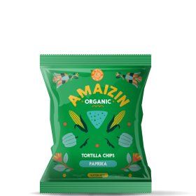 Amaizin Paprika corn chips org. 15x75g