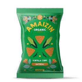 Amaizin Natural corn chips org. 15x75g