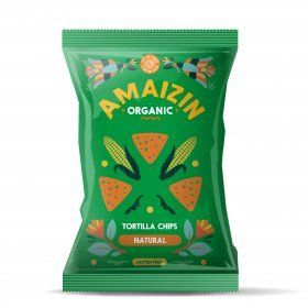 Amaizin Natural corn chips org. 10x150gr