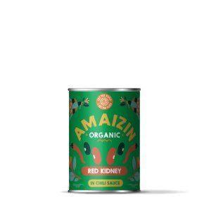 Amaizin Red kidney in chili org. 6x400g