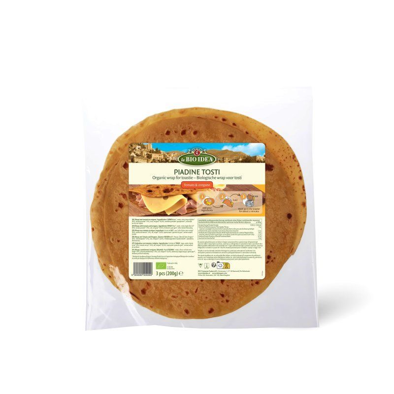 LBI Piadine Toast 12x150g org