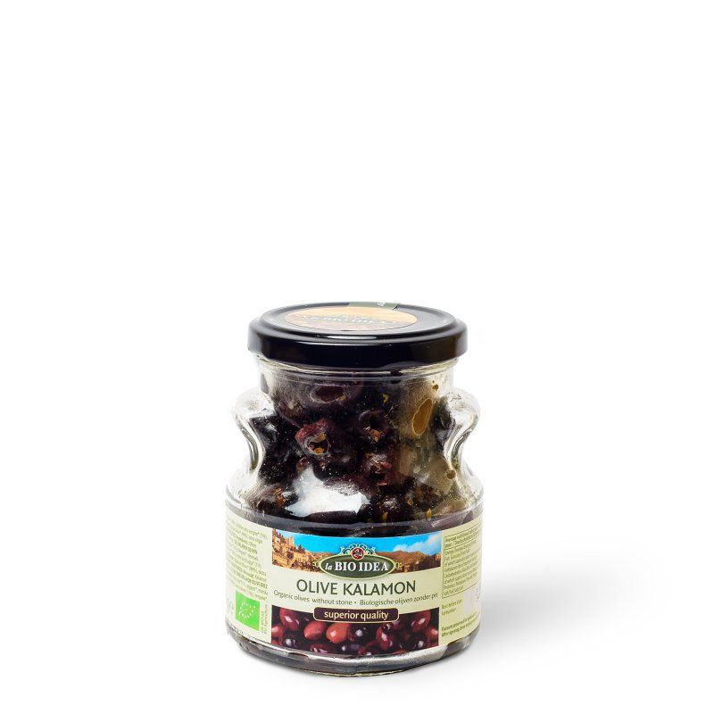LBI Olives black pitted org. 6x180g