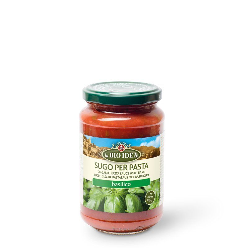LBI Pasta sauce basil org. 6x340g