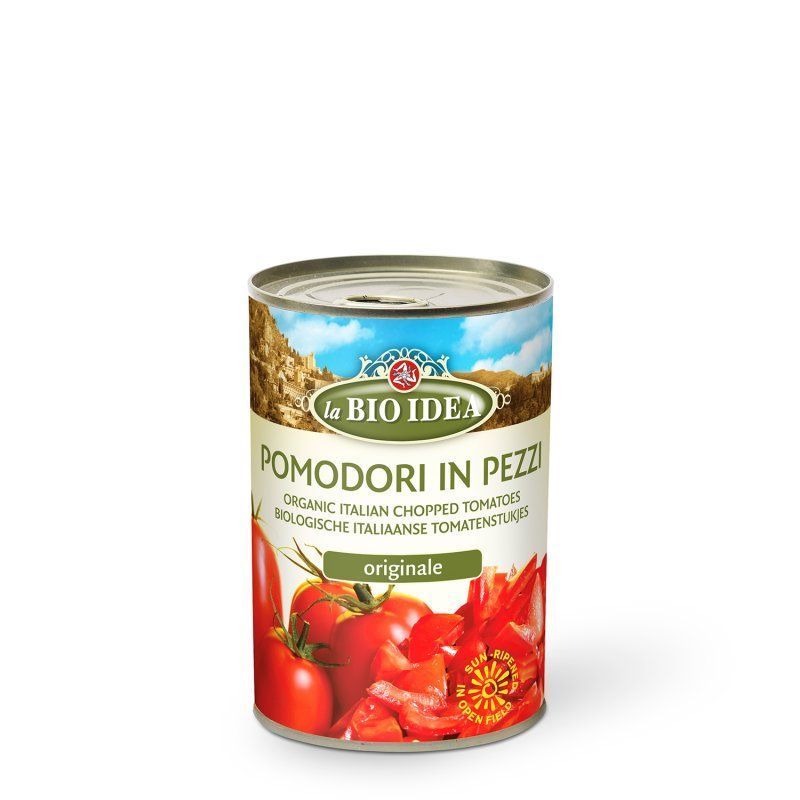 LBI Chopped tomatoes org. 12x400g